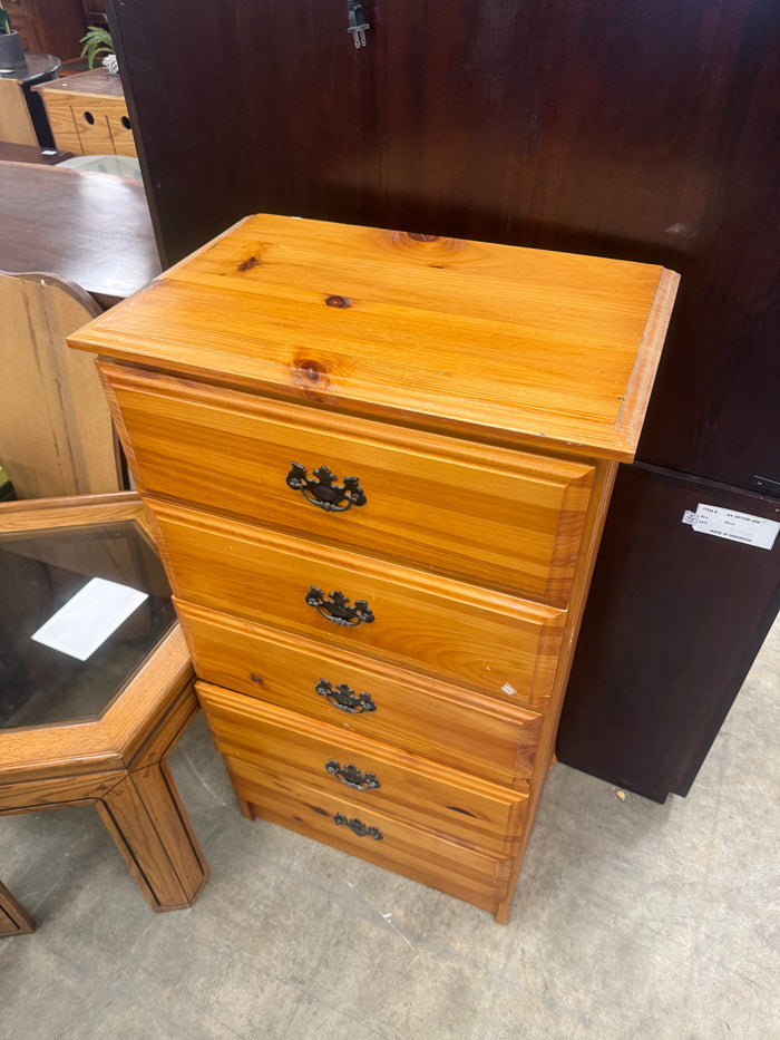 Light Wood Chest of Drawers