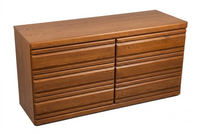 Vintage Mid-Century Wooden Dresser