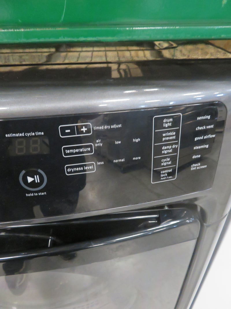 27" Front Load Electric Dryer in Grey