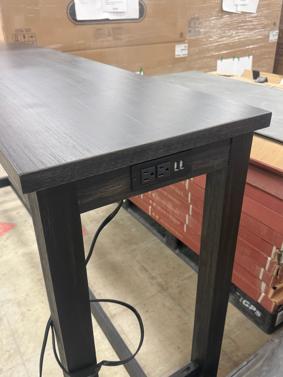 Lion Claridge 36" Wood Counter Height Table