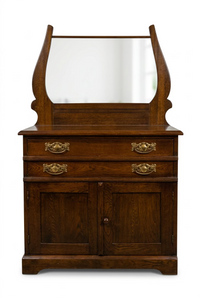 Antique Oak Washstand Vanity