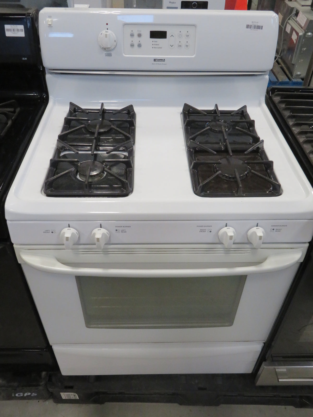 30"W Kenmore Gas Range