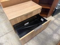 Light Wood Storage Cabinet
