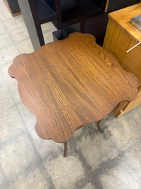 Antique Wooden Two-Tier Accent Table