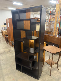 Modern Geometric Asymmetrical Bookcase