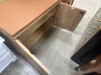 Engineered Wood Storage Ottoman