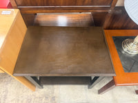 Dark Wood Stained End Table