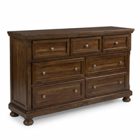 Hazelnut Wooden Chest of Drawers