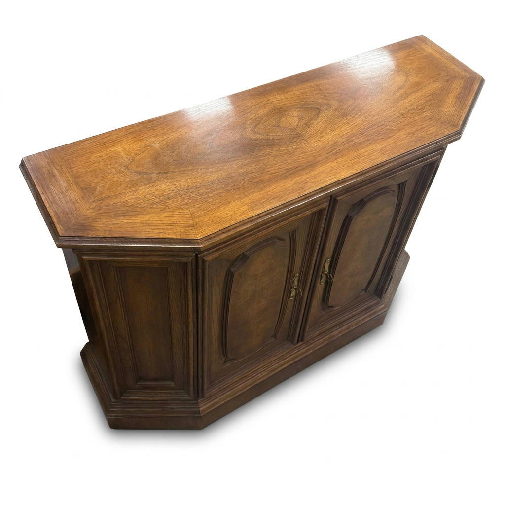 Vintage Wooden Accent Cabinet