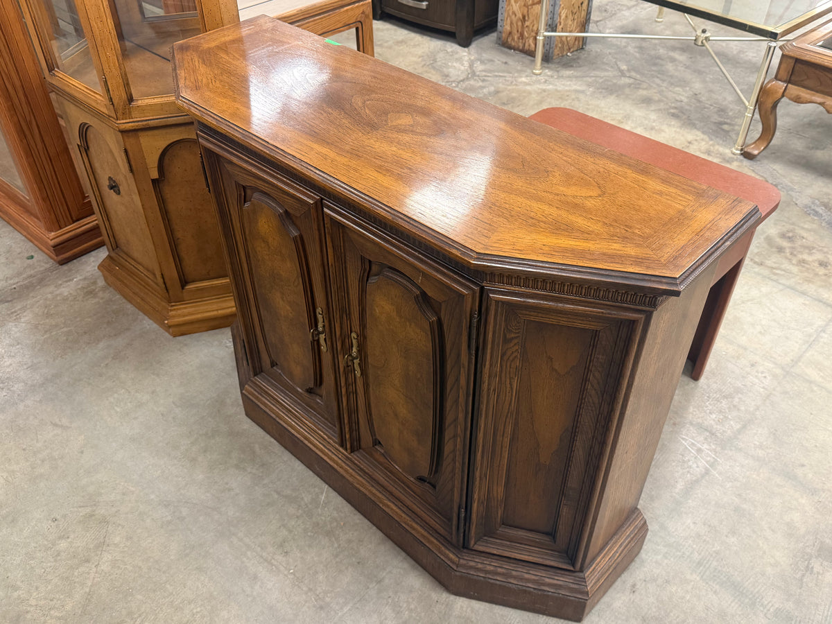 Vintage Wooden Accent Cabinet