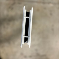 Fixed Window Insert with Simplicity Style Glass, 9.875 x 37.875-Inch