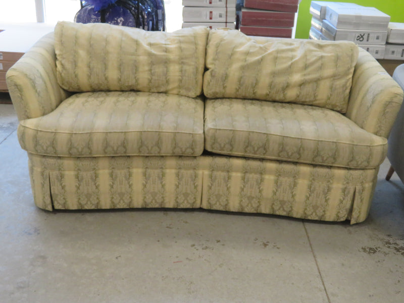 78"W Floral Print Sofa