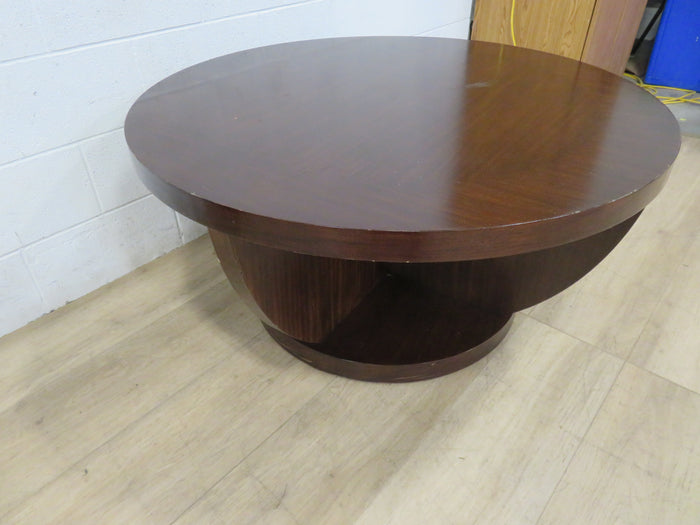 Round Wooden Coffee Table