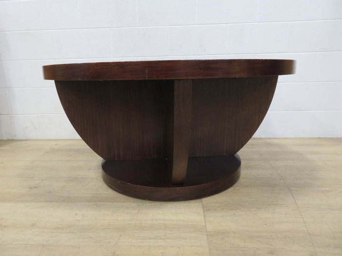 Round Wooden Coffee Table