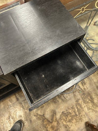 Black Traditional Nightstands