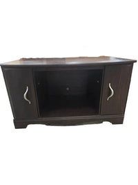 TV Stand With Dark Espresso Finish