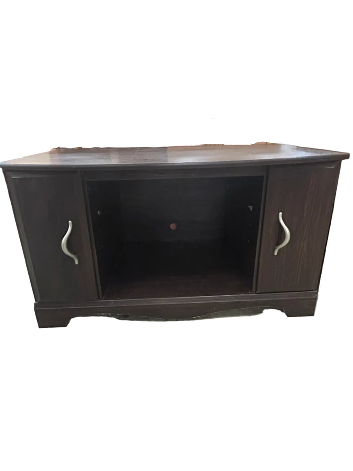 TV Stand With Dark Espresso Finish