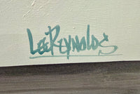 Vibrant Mid-Century Modern Abstract Expressionist Canvas by Lee Reynolds for Vanguard Studios