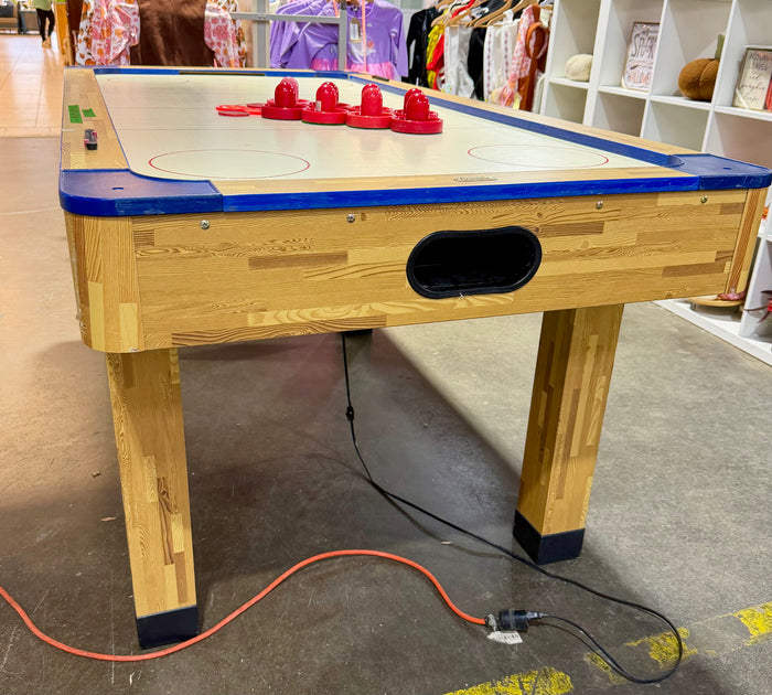 Vintage 1980s Cooper "Top Action" Electric Air Hockey Table