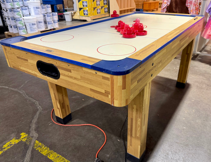 Vintage 1980s Cooper "Top Action" Electric Air Hockey Table