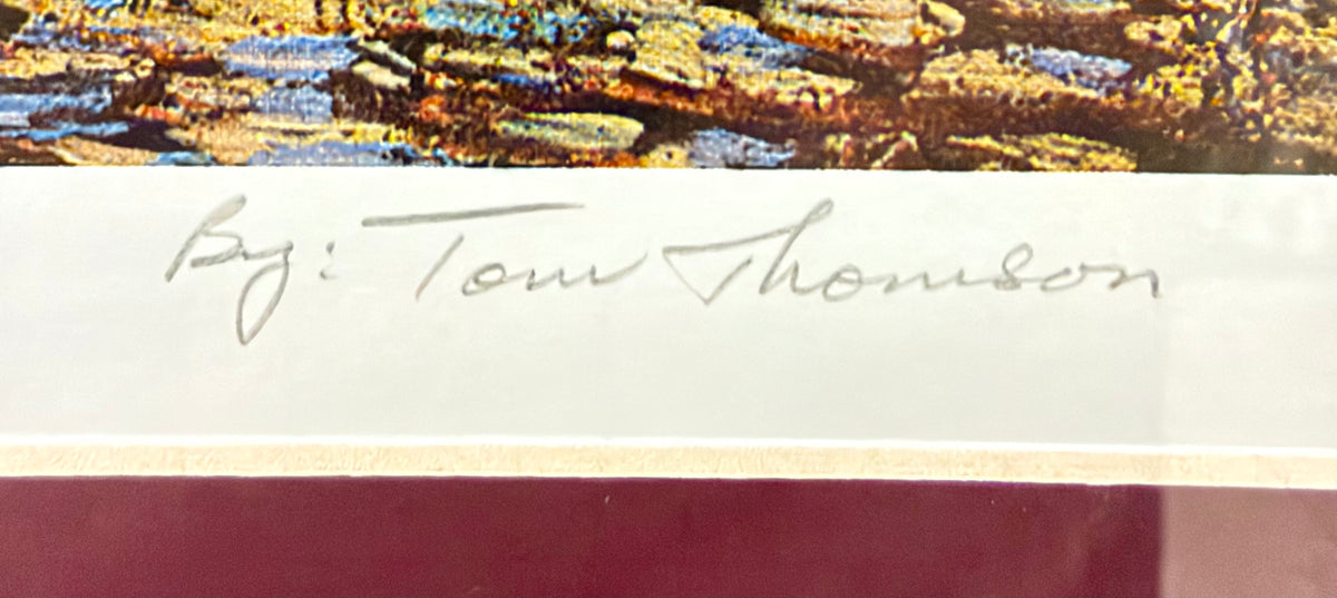 Framed Tom Thomson Limited Edition Print – Black Spruce (Pencil Numbered 24/995)