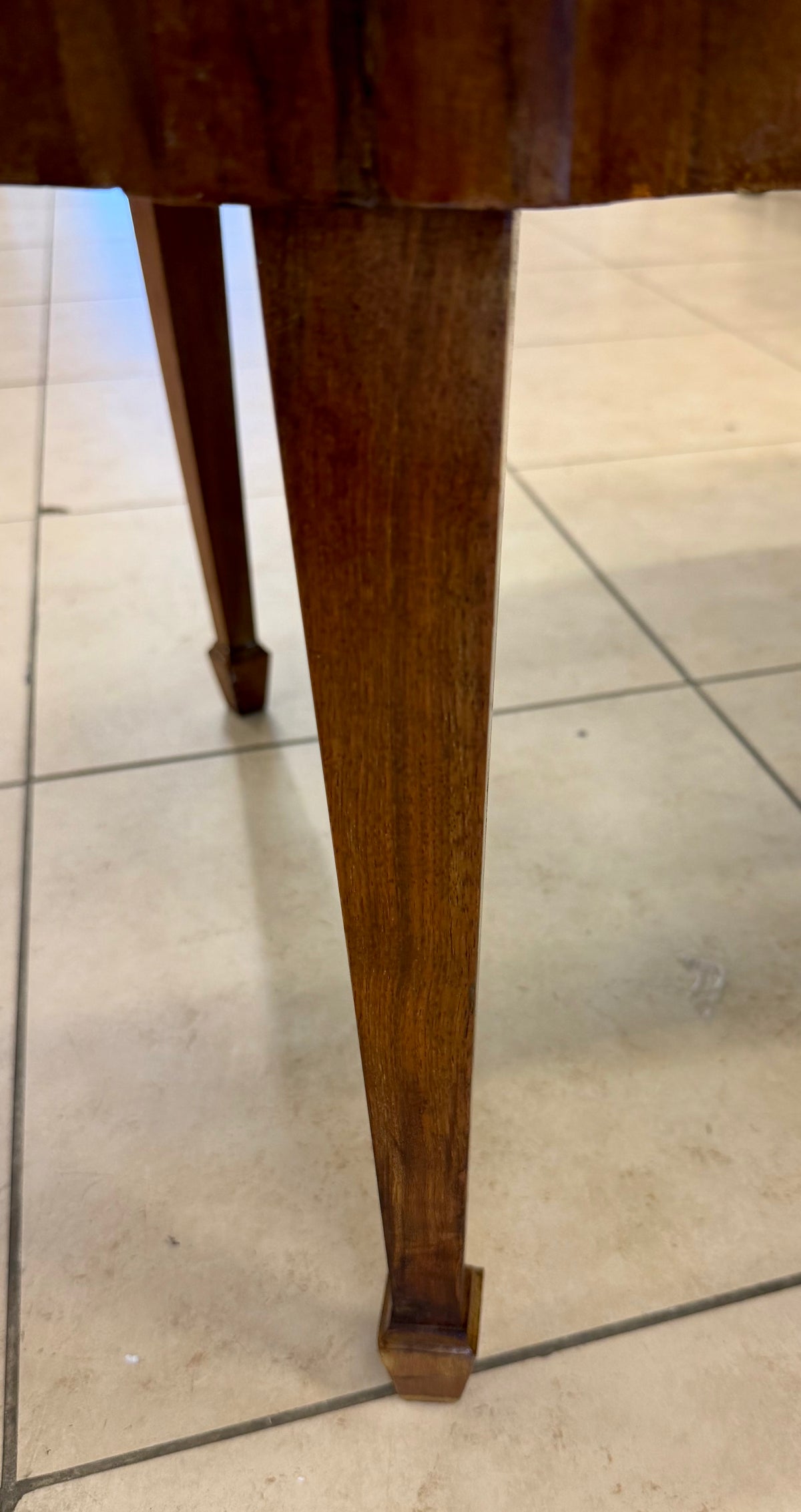 Stunning Italian Marquetry & Burlwood Oval Coffee Table