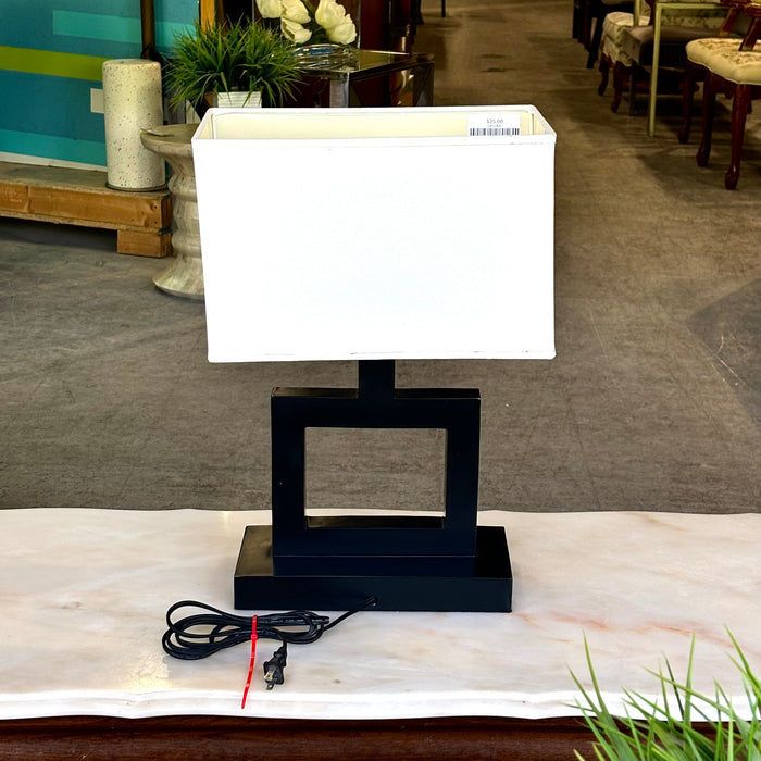 14-Inch Wide Sleek Modern Lamp with Minimalist Design