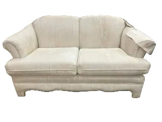 Elegant Cream Traditional Loveseat