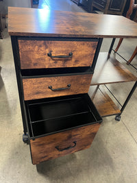 3 Drawer Filing Cabinet w/ Wheels