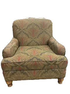 Traditional Upholstered Armchair