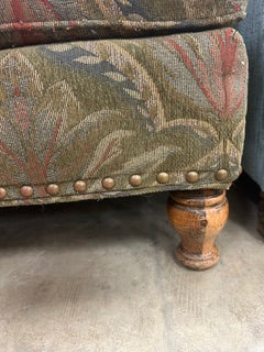 Traditional Upholstered Armchair