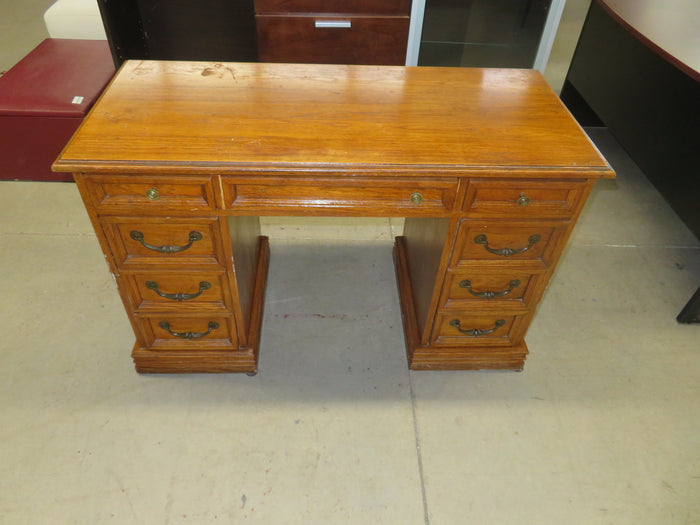 48"W Double Pedestal Desk