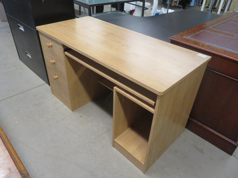 52.5"W Wood Computer Desk