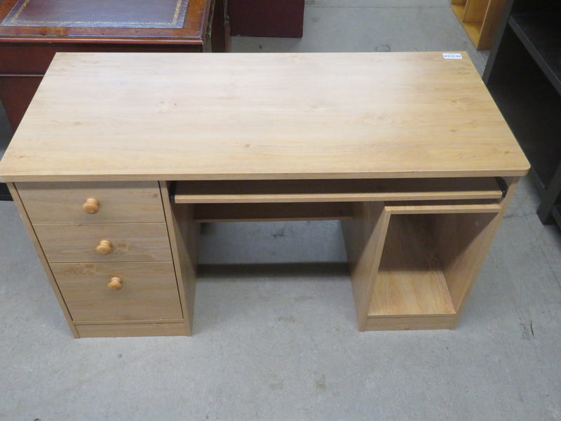 52.5"W Wood Computer Desk