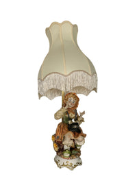 Vintage Capodimonte Lamp