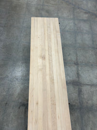 Industrial-Style Solid Wood Bench