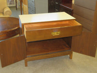 34"W Midcentury Bar Cabinet