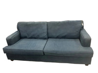 Blue Track Arm Sofa