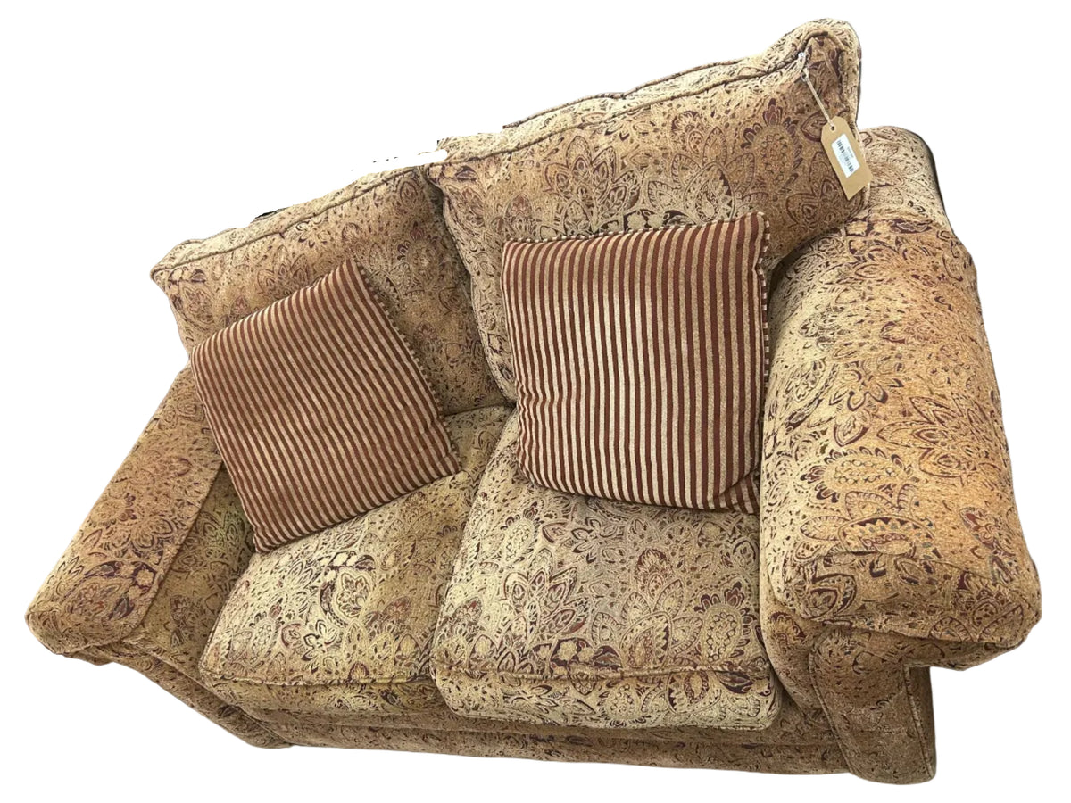 Traditional Paisley Print Sofa