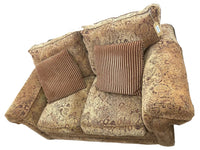 Traditional Paisley Print Sofa