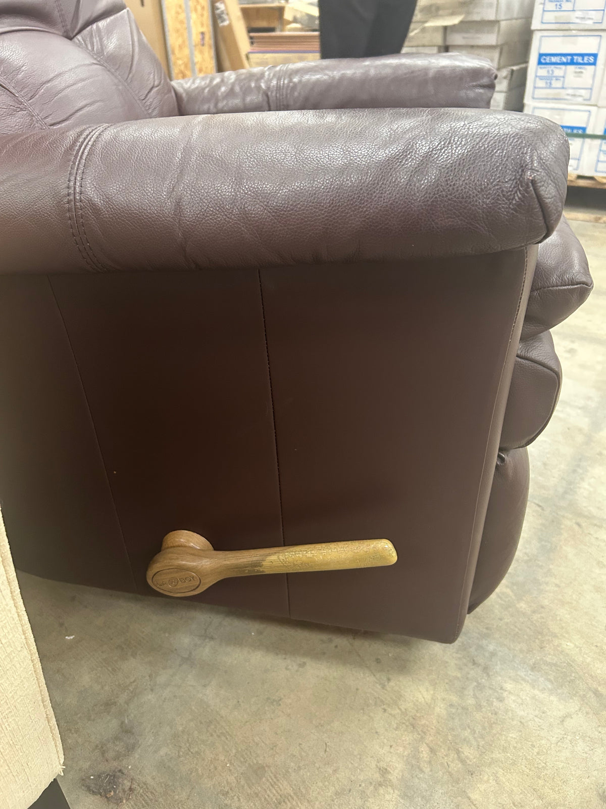 Classic Leather Rocker Recliner