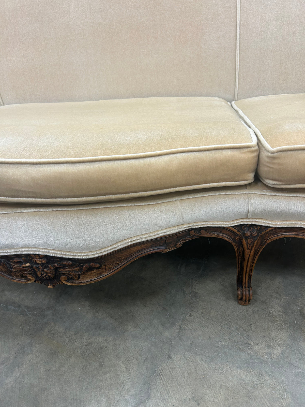 Vintage French Provincial Style Sofa