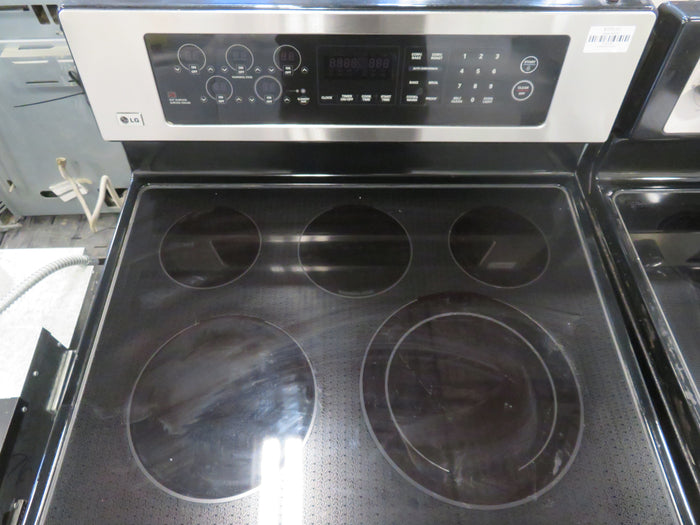 30"W, LG 4 Burner Electric Range