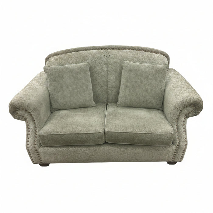 Green Corduroy Loveseat