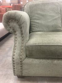 Green Corduroy Loveseat