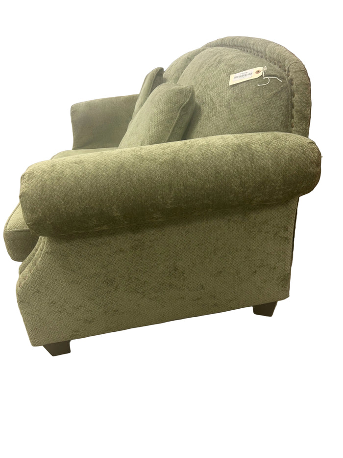 Green Corduroy Loveseat
