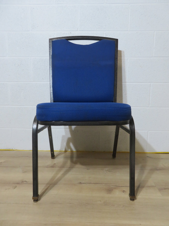 Stackable Banquet Chair in Navy Blue