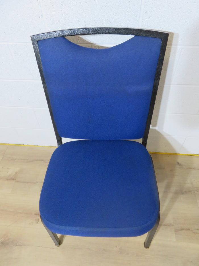 Stackable Banquet Chair in Navy Blue