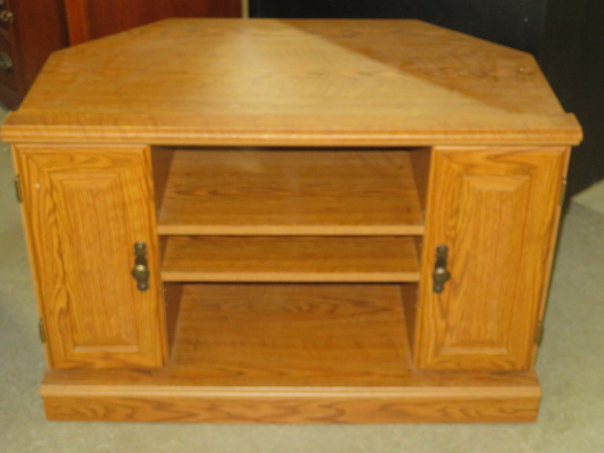 35.5"W Wood TV Stand