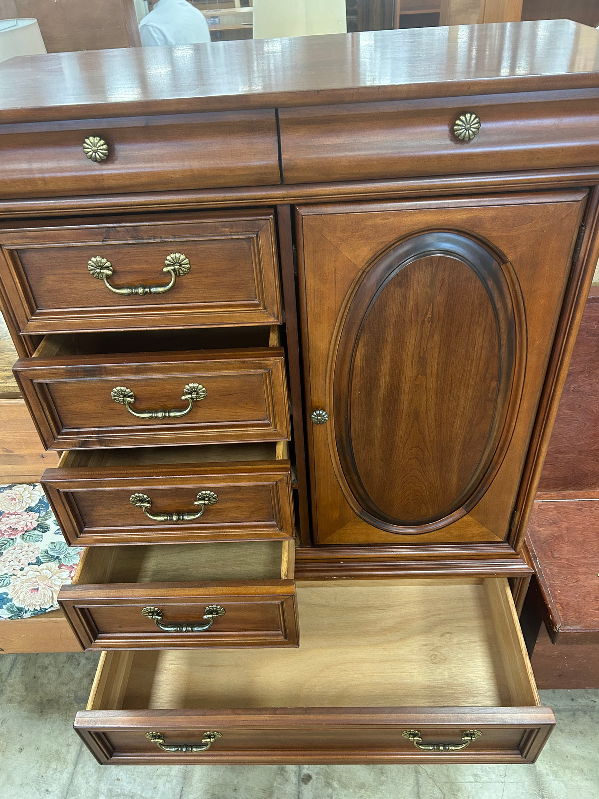 Vintage Wooden Wardrobe